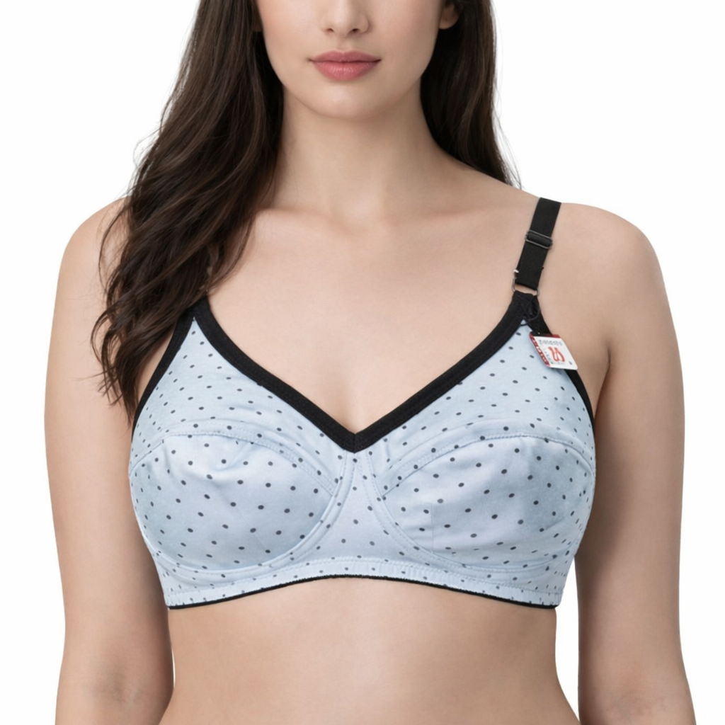 Pack of 2 Women’s Jersi Bras – Soft, Breathable, Wire-Free Daily Comfort