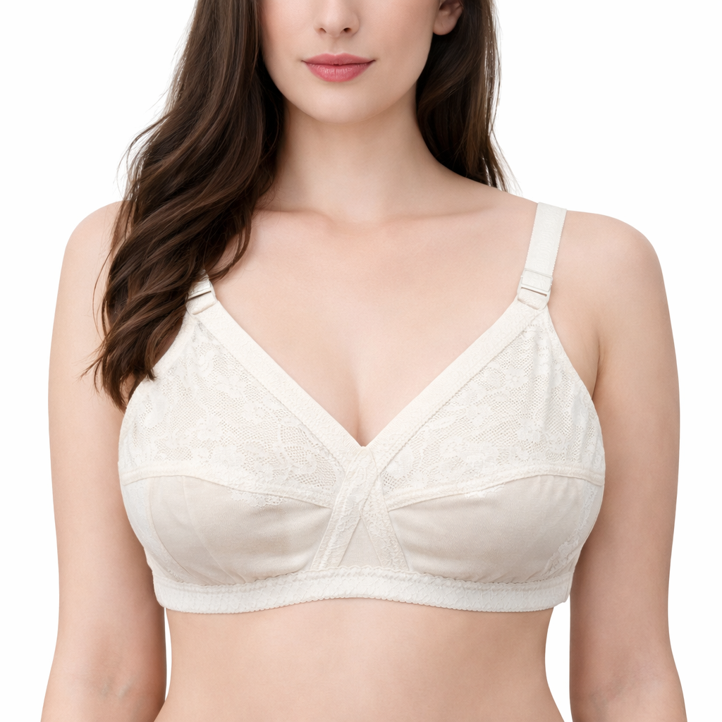 Pack of 2 Women’s Jersi Bras – Soft, Breathable, Wire-Free Daily Comfort